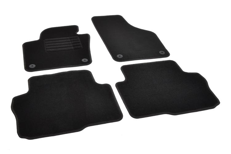 Textil Fussmatten für Seat Alhambra / VW Sharan ab 2010 (5 Sitze)