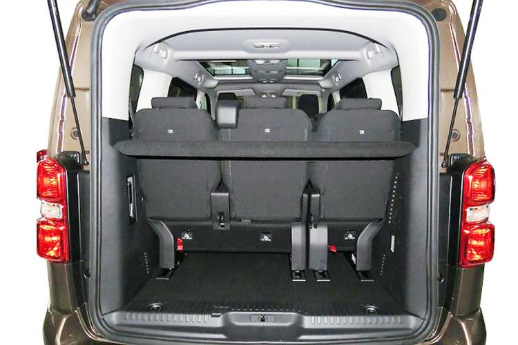 Kofferraumwanne für Citroen Jumpy, SpaceTourer / Fiat Scudo / Opel Vivaro, Zafira / Peugeot Expert, Traveller / Toyota ProAce ab 2016