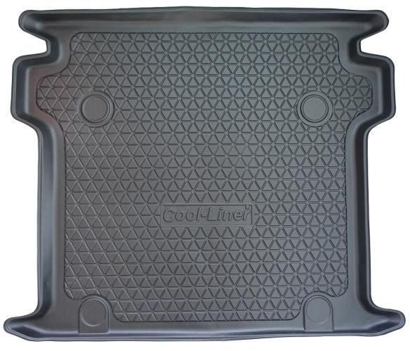 Preview: Kofferraumwanne für Fiat Doblo Maxi / Opel Combo L2 ab 2010 bis 2022 (5-Sitzer)