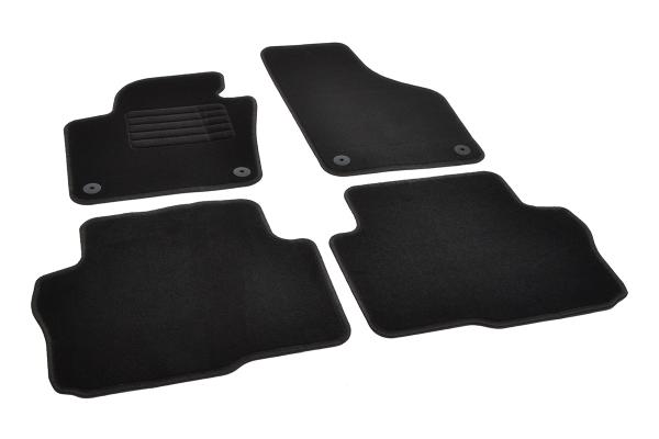 Textil Fussmatten für Seat Alhambra / VW Sharan ab 2010 (5 Sitze)