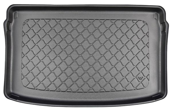 Kofferraumwanne für Audi A1 / VW Polo ab 2017 (Varioboden auf höchster Ebene)