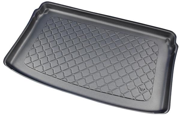 Kofferraumwanne für Audi A1 / VW Polo Limousine ab 2017 (Varioboden auf höchster Ebene)